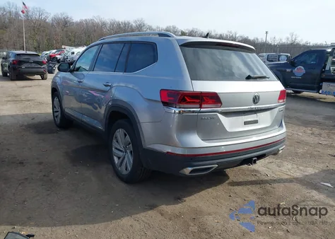 2021 Volkswagen Atlas 3.6L V6 Sel из США, поврежденный, VIN 1V2BR2CA7MC529978
